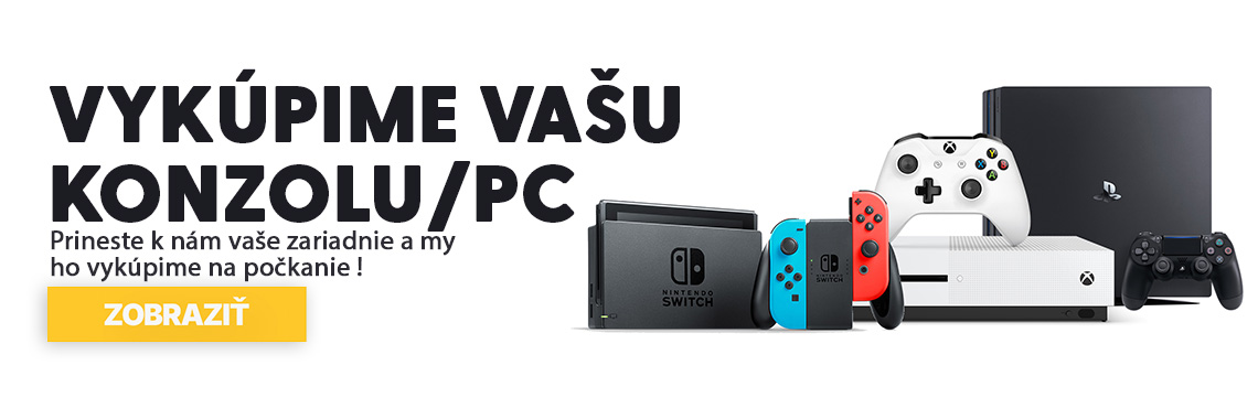 Výkup konzol